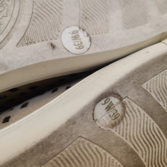 Vince Camuto Brellia Shimmering Tan Sneakers W 9/39 Open Weave Floral Faerie - Picture 12 of 16